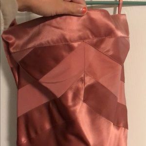 Banana Republic Pink Satin Cocktail Dress